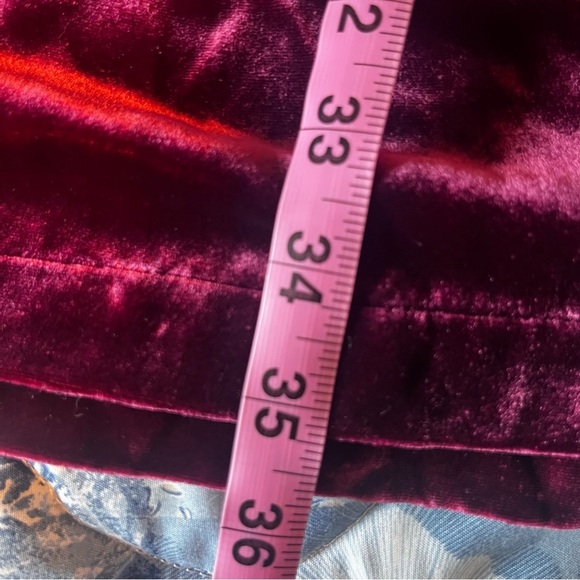 SUNDANCE Silk Blend Crushed Velvet Long Sleeve Enchantment Dress, Oversized SM - Picture 6 of 7